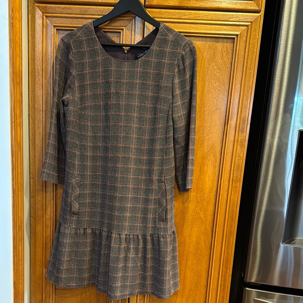 Slate & Willow - Plaid Patterned Dress - Size 6